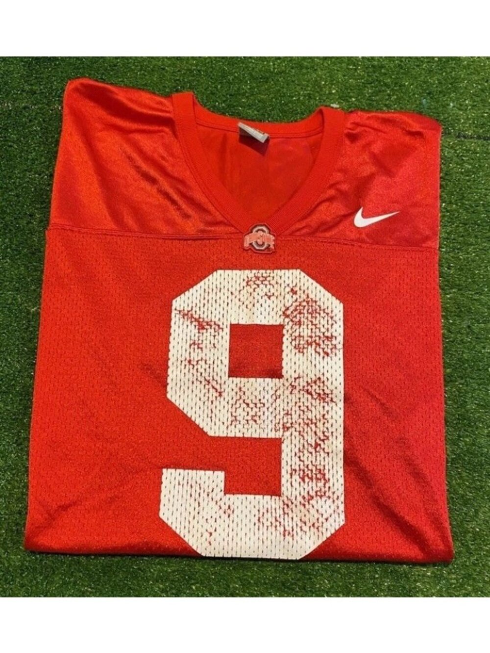 Vintage Ohio State Buckeyes jersey mens 2XL red nike anthony gonzalez Y2K